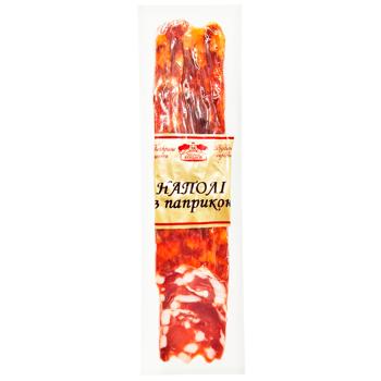 Napoli Raw Smoked Sausage with Paprika