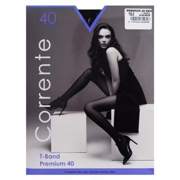 Corrente T-Band 40 den Women's Tights s.2 Black - buy, prices for NOVUS - photo 1