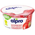 Alpro Soy Product with Raspberries and Cranberries 150g