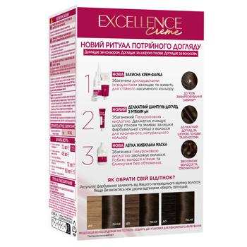 L'Oreal Excellence Creme 5.00 Light Brown Cream Hair Dye - buy, prices for - photo 8