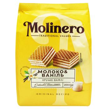 Вафли Molinero с молочно-ванильным вкусом 200г - купить, цены на Эпицентр FOOD - фото 2