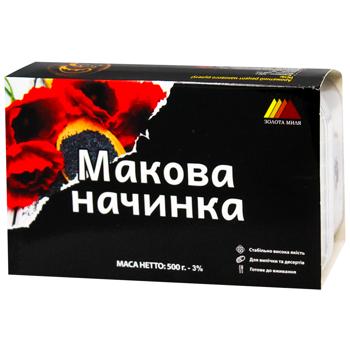 Маковая начинка Золотая Миля 500г
