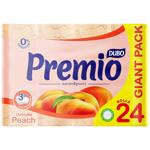 Dyvo Premio Aroma Peach 3-ply Toilet Paper 24pcs