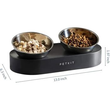 Миска для котів Petkit Fresh Nano two 480 мл / 275 мл - чорна - купити, ціни на MasterZoo - фото 3