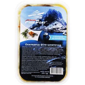 Fish Port Herring Fillet Pieces with Korean Carrot 470g - buy, prices for - photo 2