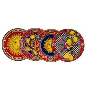 Набір тарілок Lefard Dolche 4шт*19см - купить, цены на МегаМаркет - фото 1