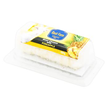 Goat Farm Goat Cheese with Pineapple 45% 100g - buy, prices for METRO - photo 1