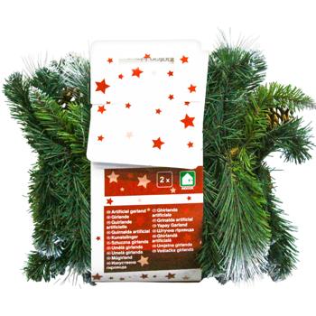Tarrington House Artificial Garland with Pine Cones 150cm - buy, prices for - photo 2