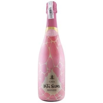 Pata Negra Cava Rose Dry Sparkling Wine 11.5% 0.75l - buy, prices for Epicentr FOOD - photo 1