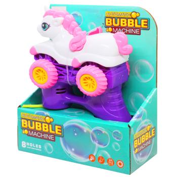 Unicorn Bubble Gun with Light and Solution 90ml TS0591567 - buy, prices for COSMOS - photo 2