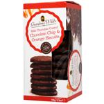 Grandma Wild's Milk Chocolate Coated Chocolate Chip & Orange Cookies 150g