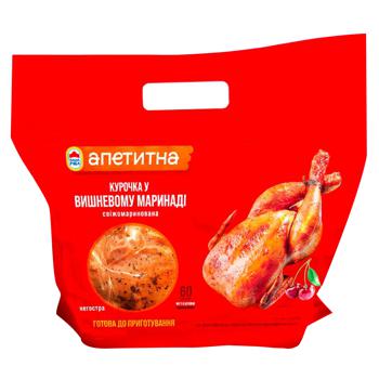 Nasha Ryaba Apetytna Broiler-chicken Carcass in Cherry Marinade Chilled Weight - buy, prices for NOVUS - photo 1