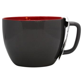 Екстравеликий кухоль Tescoma Crema Shine сірий