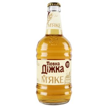 Пиво Повна Діжка M'яке світле 4,2% 0,45л - купити, ціни на Епіцентр FOOD - фото 1