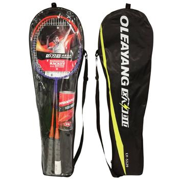 Ракетка для бадмінтону з воланами 3шт 5129-25606 - купити, ціни на Таврія В - фото 1