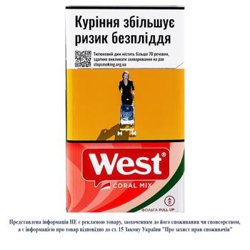 West Coral Mix Cigarettes 20pcs - buy, prices for - photo 2