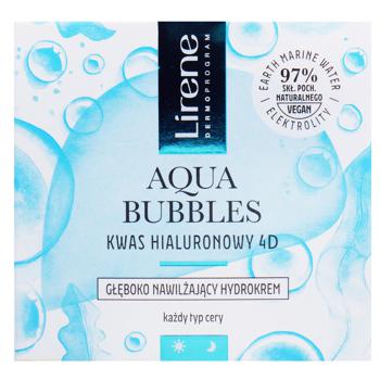 Гідро-крем для обличчя Lirene Aqua Bubbles 50мл - купити, ціни на Auchan - фото 2