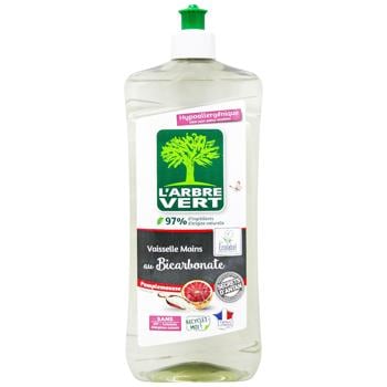 L'Arbre Vert Grapefruit Dishwashing Liquid 750ml - buy, prices for Auchan - photo 1