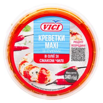 Vici Maxi Surimi Shrimp in Oil with Chili Flavor 340g - buy, prices for Chudo Market - photo 2