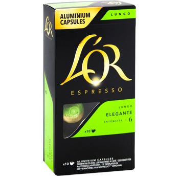 Кава в капсулах L'OR Lungo Elegante 5,2г*10шт - купити, ціни на Торба - фото 2