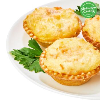 With Cheese And Salmon Mini-Tart 50g