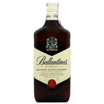 Віскі Ballantine's Finest 40% 0,7л - купити, ціни на Чудо Маркет - фото 1