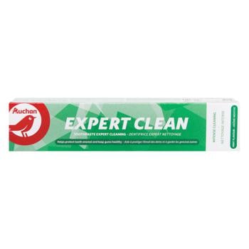 Зубная паста Ашан Expert Clean 75мл - купить, цены на Auchan - фото 2