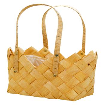 Natural Oval Basket 24*16*12cm w505 №1 - buy, prices for MegaMarket - photo 1