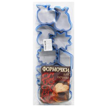 Cookie Molds 10pcs - buy, prices for Auchan - photo 3