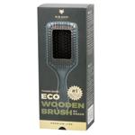 Krago Wooden Massage Hair Brush Black