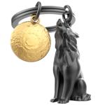 Metalmorphose Wolf Keychain