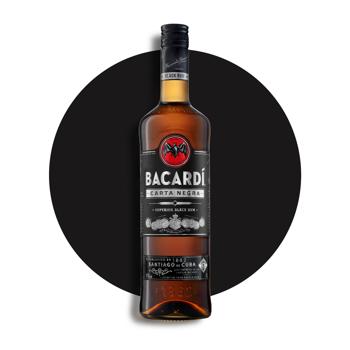 Bacardi Carta Negra Dark Rum 40% 0.7l - buy, prices for MasterZoo - photo 2