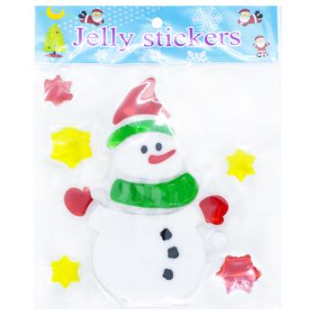 New Year's Silicone Stickers 19x19cm - buy, prices for - photo 8