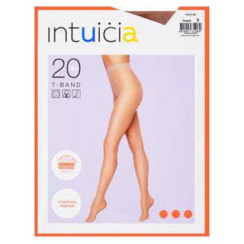 Intuitsiya T-Band Women's Tights 20 den 3 natural