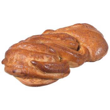 Сдоба Плетенка с корицей 200г - купить, цены на КОСМОС - фото 1