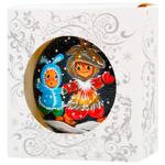 Куля ялинкова Різдвяні Історії Щедрувальники 9см