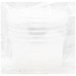 Inpak Round Transparent Container with Lid 5pcs 350ml