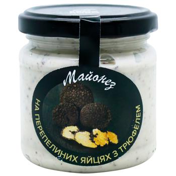 Ekodyvo Quail Egg Mayonnaise with Black Truffle 200g