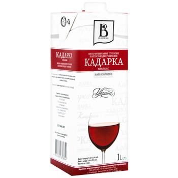 Vinlyuks Kadarka Red Ordinary Semi-sweet Wine 12% 1l - buy, prices for - photo 2