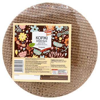 Pershyj Rjad Wafer Cakes with Cocoa 9pcs 90g