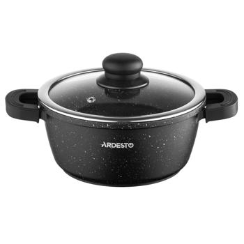 Ardesto Gemini Anzio Pan with Glass Lid 1.8l - buy, prices for Za Raz - photo 2