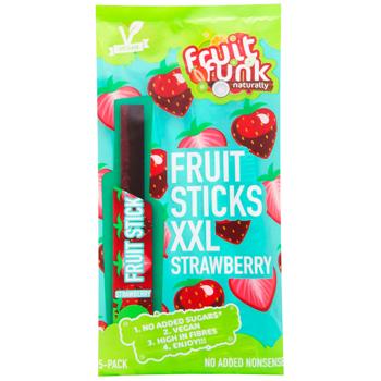 Палочки фруктовые Fruit Funk с ароматом клубники 5шт*20г