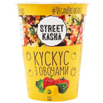 Кус-кус Street Kasha с овощами 50г - купить, цены на КОСМОС - фото 1