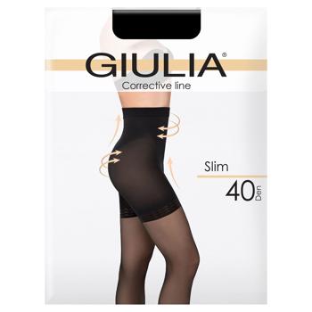 Giulia Slim 40 Den Nero Women's Tights Size 2 - buy, prices for - photo 1