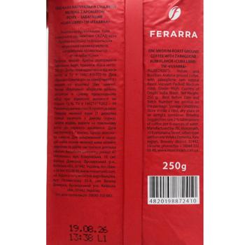 Кофе молотый Ferarra Cuba Libre 250г - купить, цены на MasterZoo - фото 2