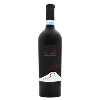 Del Vulcano Aglianico del Vulture Red Dry Wine 14% 0.75l - buy, prices for Supermarket "Kharkiv" - photo 1
