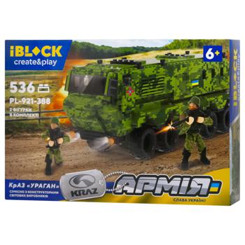 Iblock Army KrAZ Hurricane Toy Constructor - buy, prices for MegaMarket - photo 1