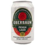 Пиво Oberbaum Lager 4,9% 0,33л
