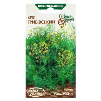 Semena Ukrayny Gribovsky Dill Seeds 3g - buy, prices for MegaMarket - photo 1