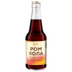Напій Оболонь Ром Кола слабоалкогольний сильногазований 8% 0,33л